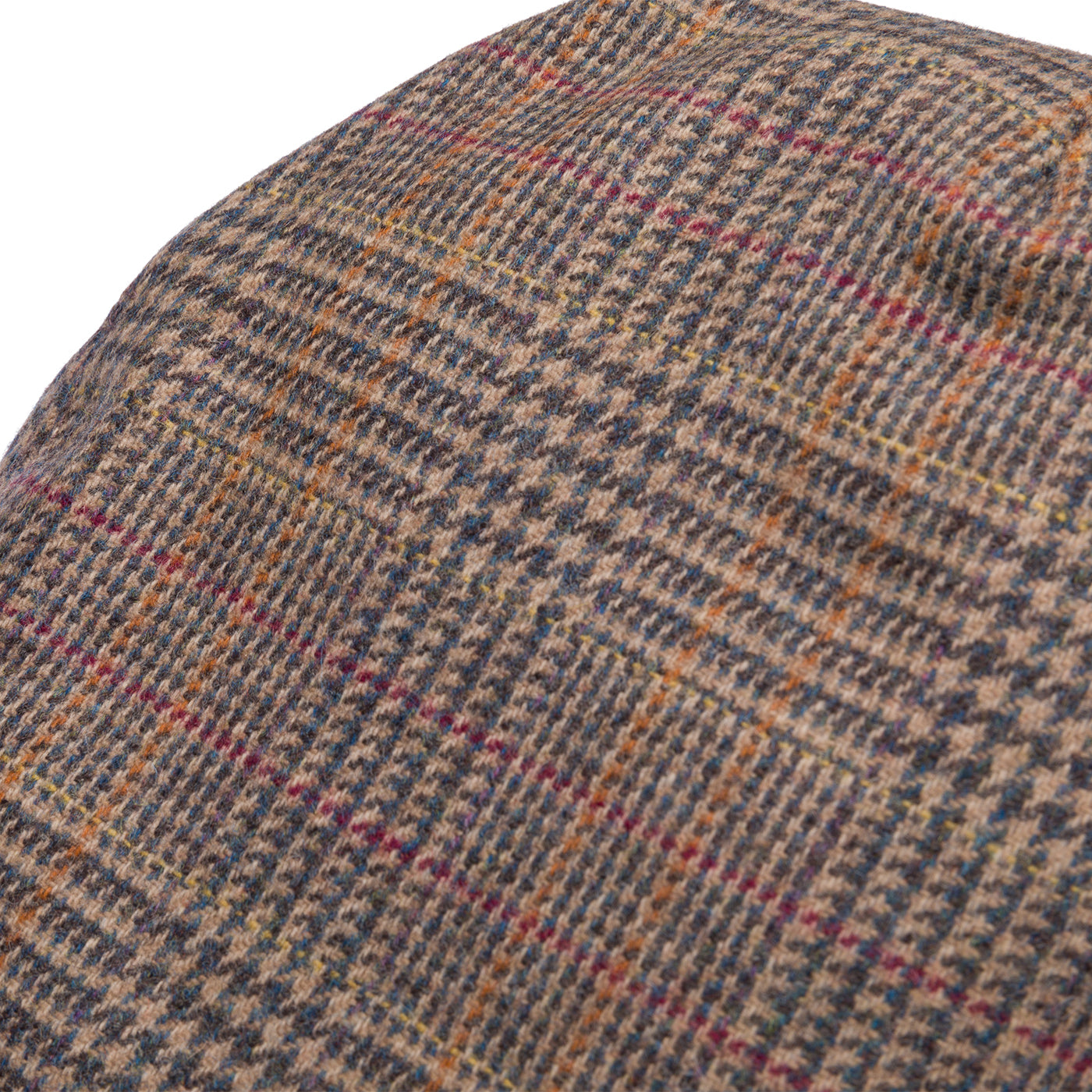 Fox Salisbury Glen Check Fixed Brim Flat Cap