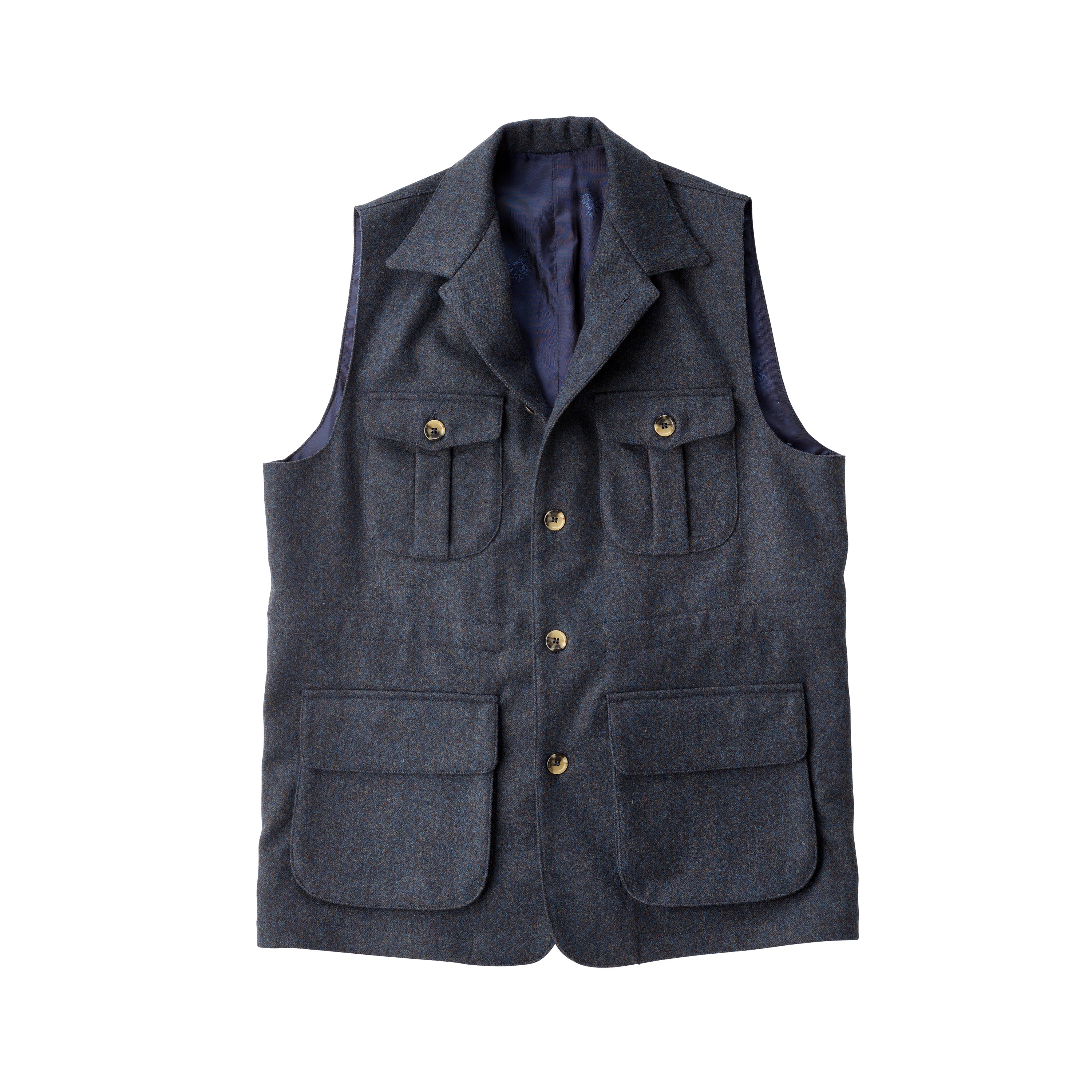 The Runnington Blue Gilet