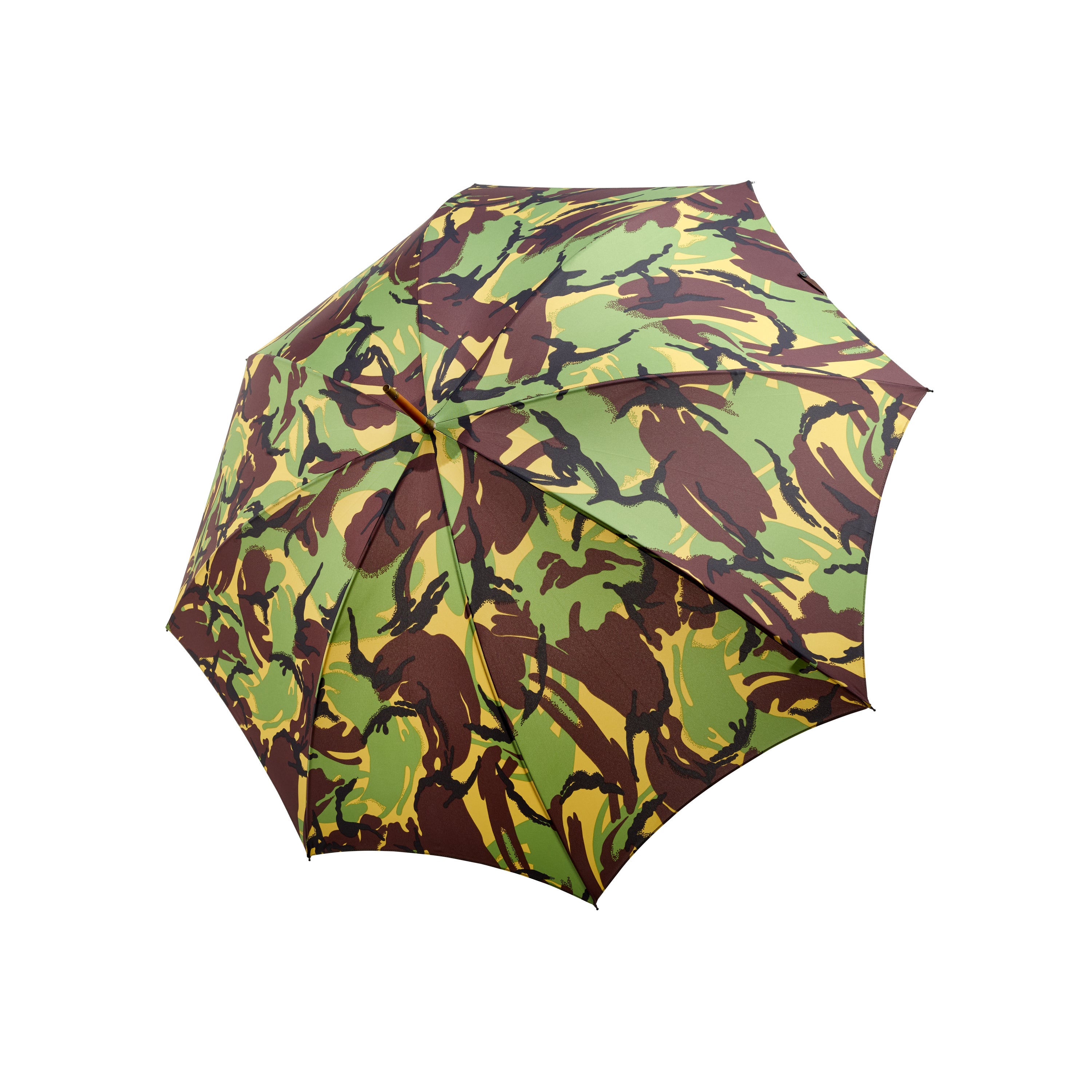 Fox Umbrellas Whangee Handle Woodland Camo Umbrella