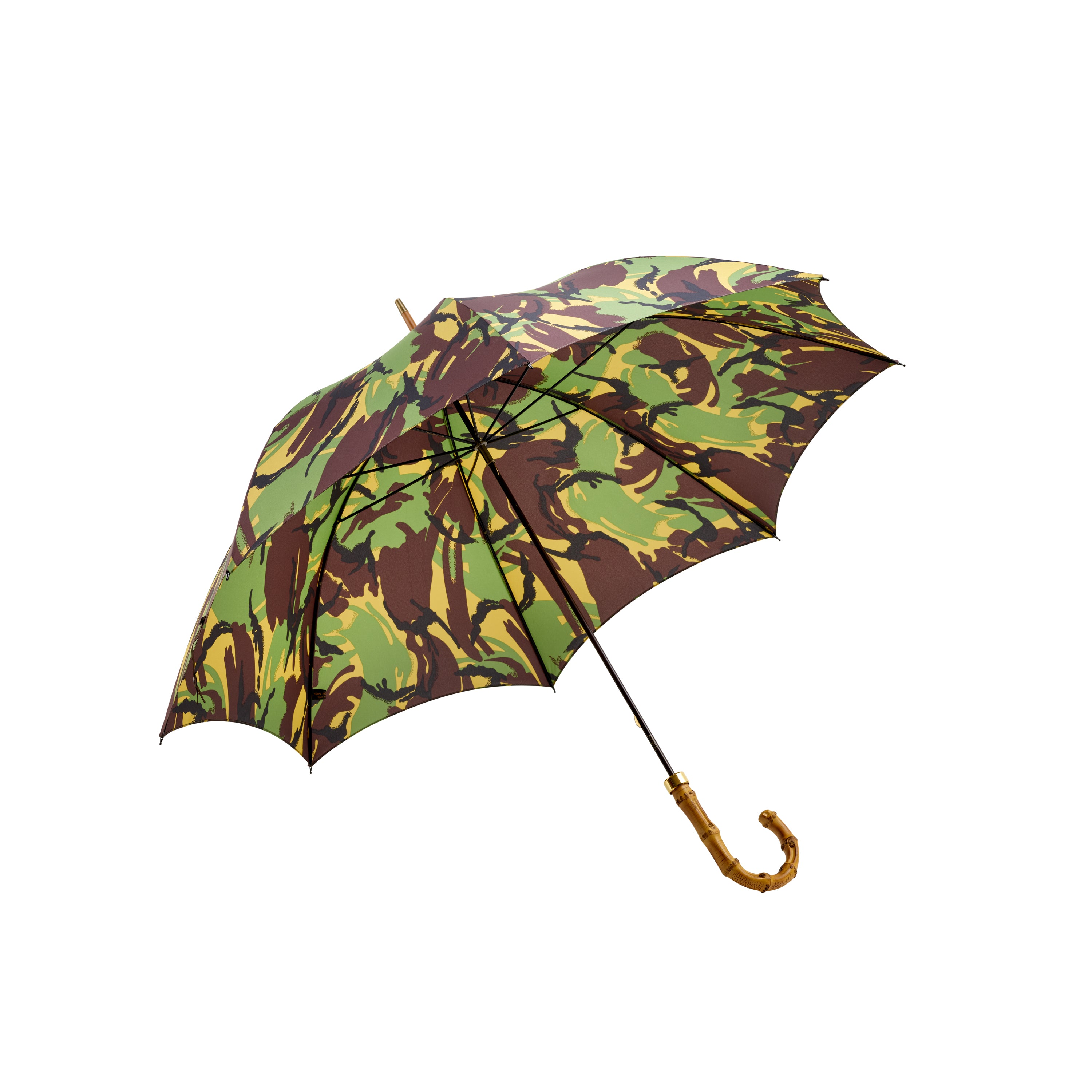 Fox Umbrellas Whangee Handle Woodland Camo Umbrella