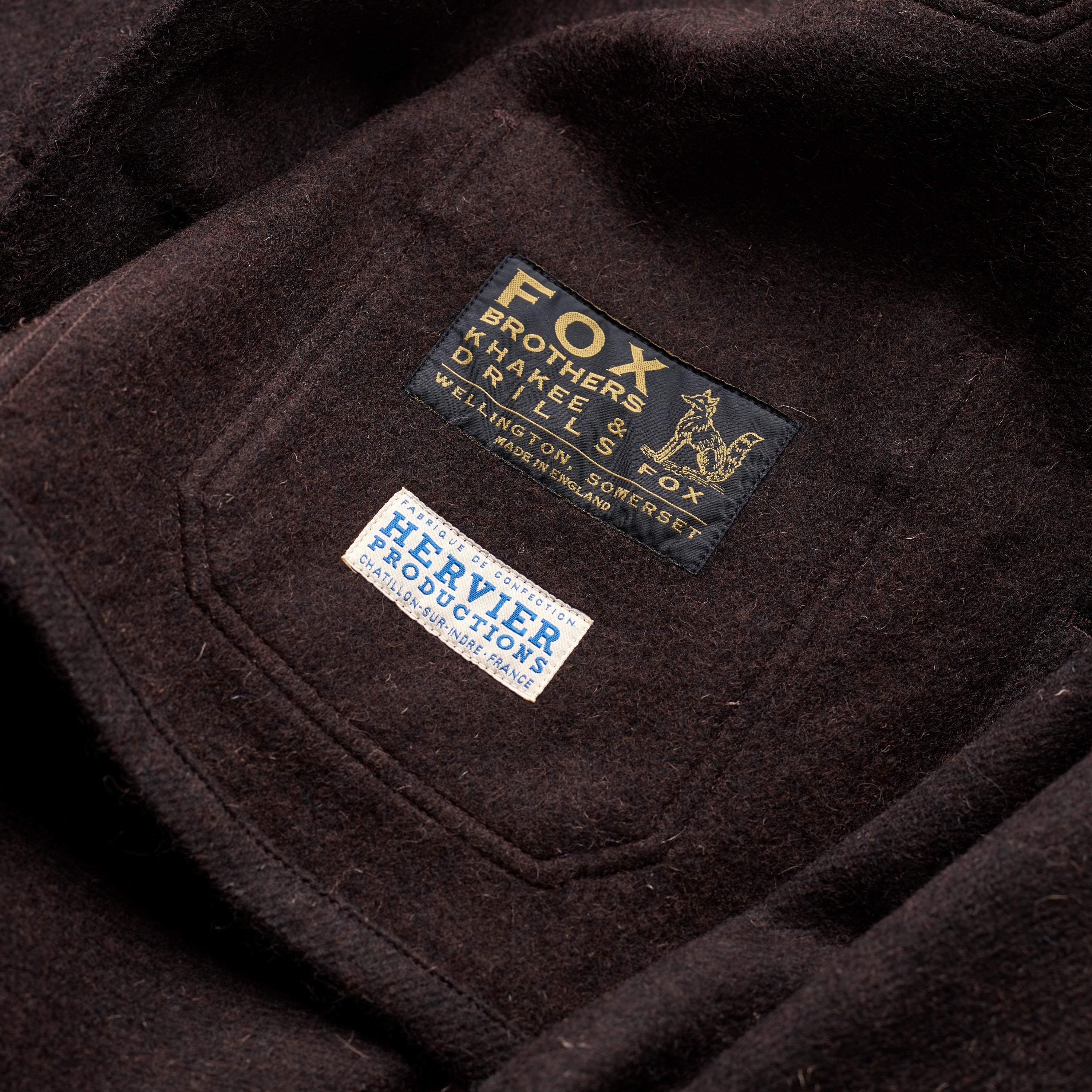 The Merchant Fox Faculty Brown Utility Jacket