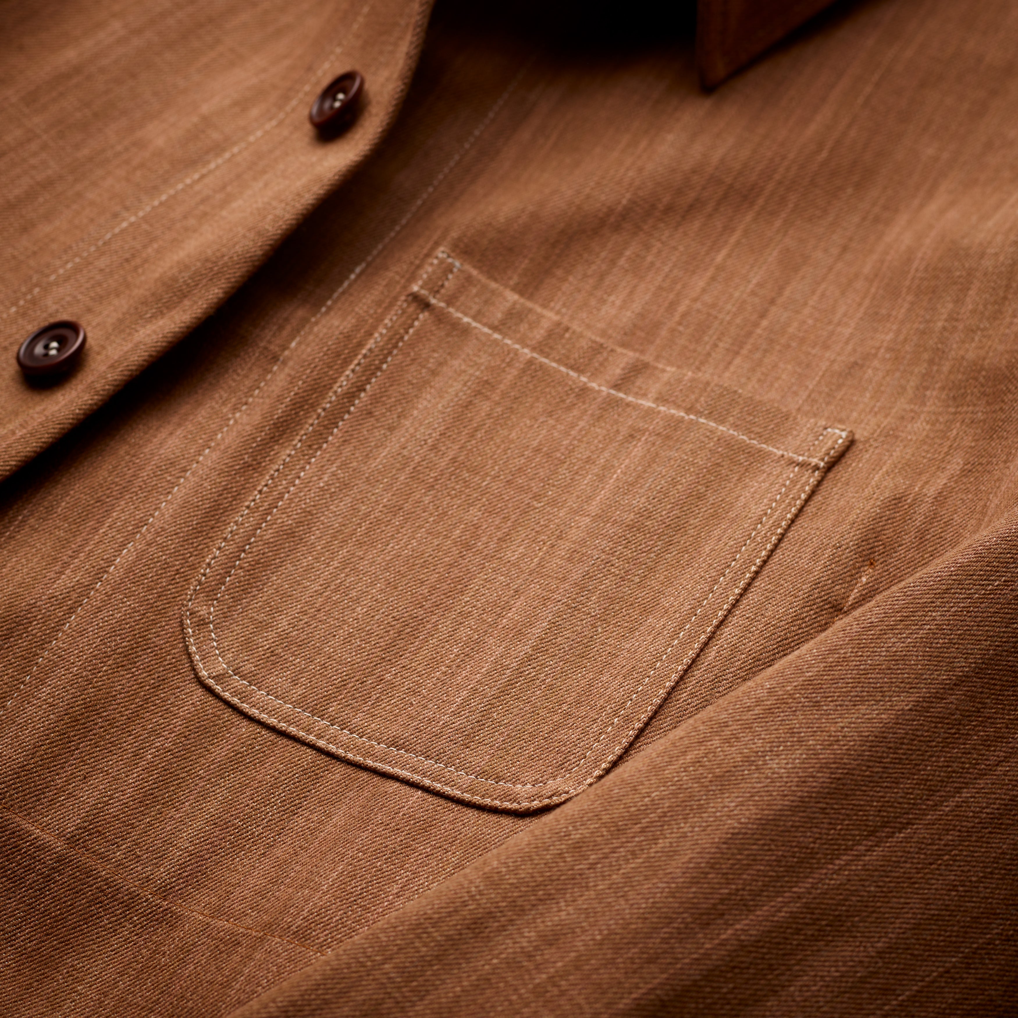 The Bristol Clifton Bridge Brown Denim Jacket