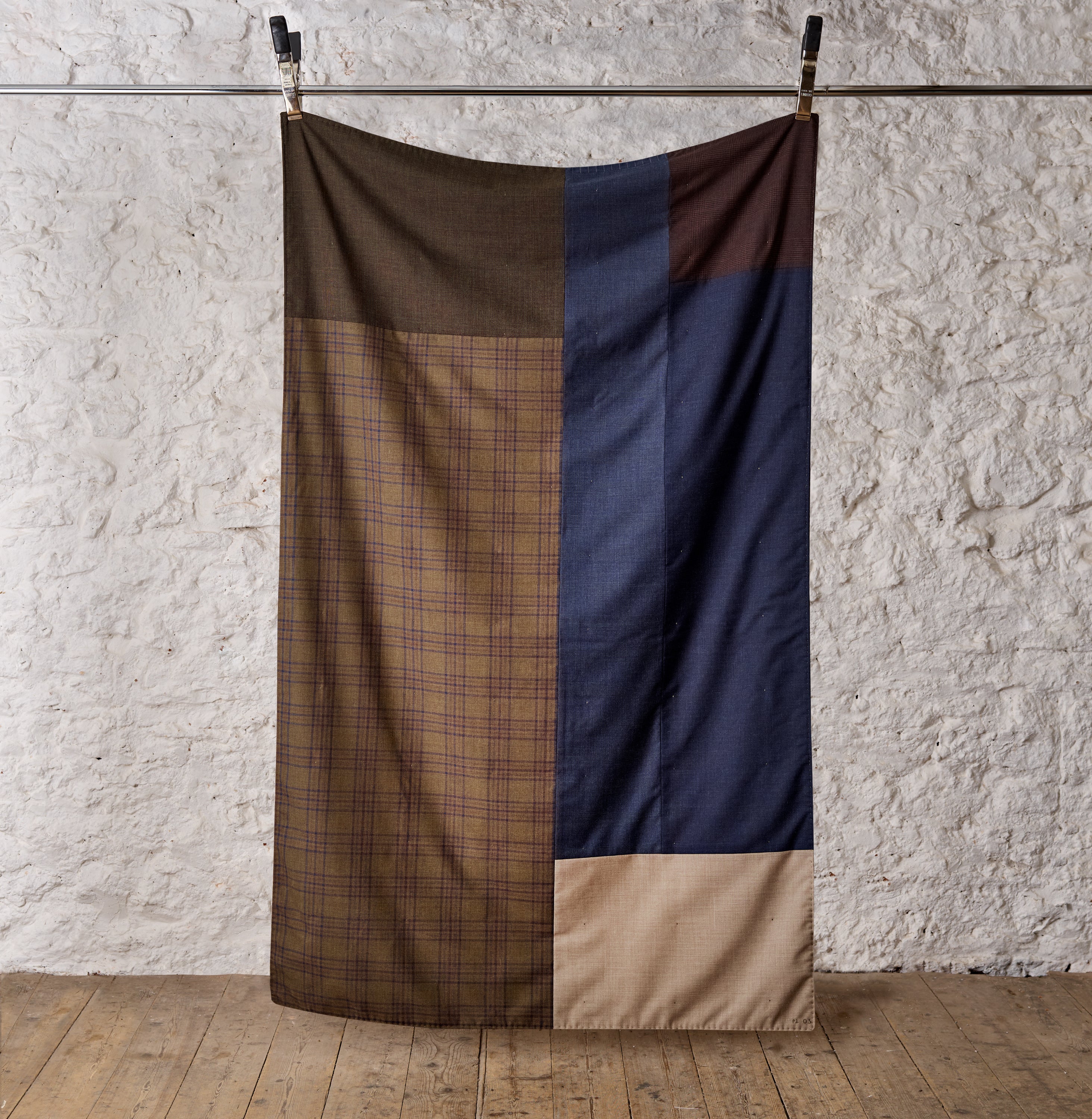 The Double Worsted Patchwork Throw