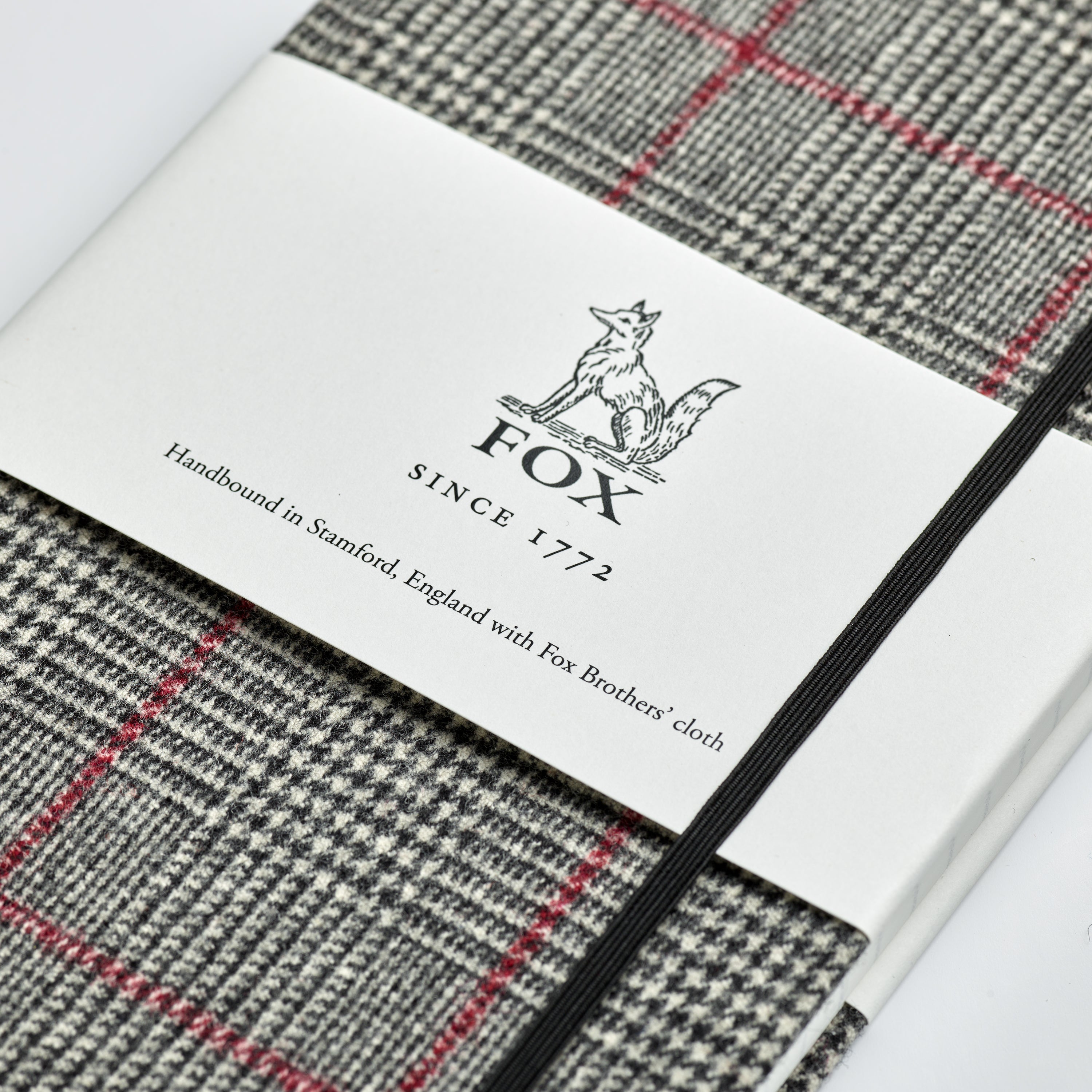 Fox Glen Check with Red Deco Pocket Notebook