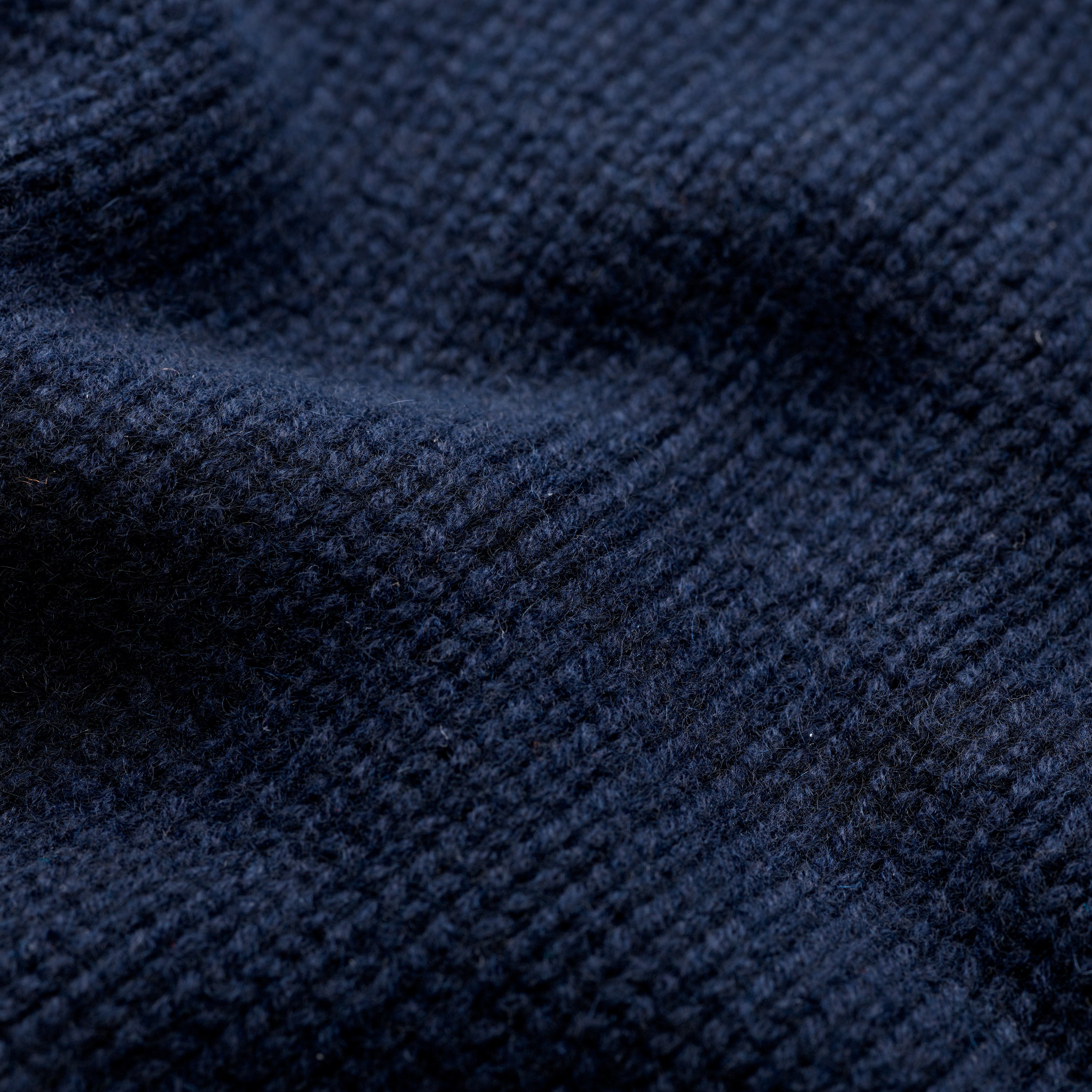 FOX x CORGI Dark Royal Blue Cashmere Roll Neck Pullover