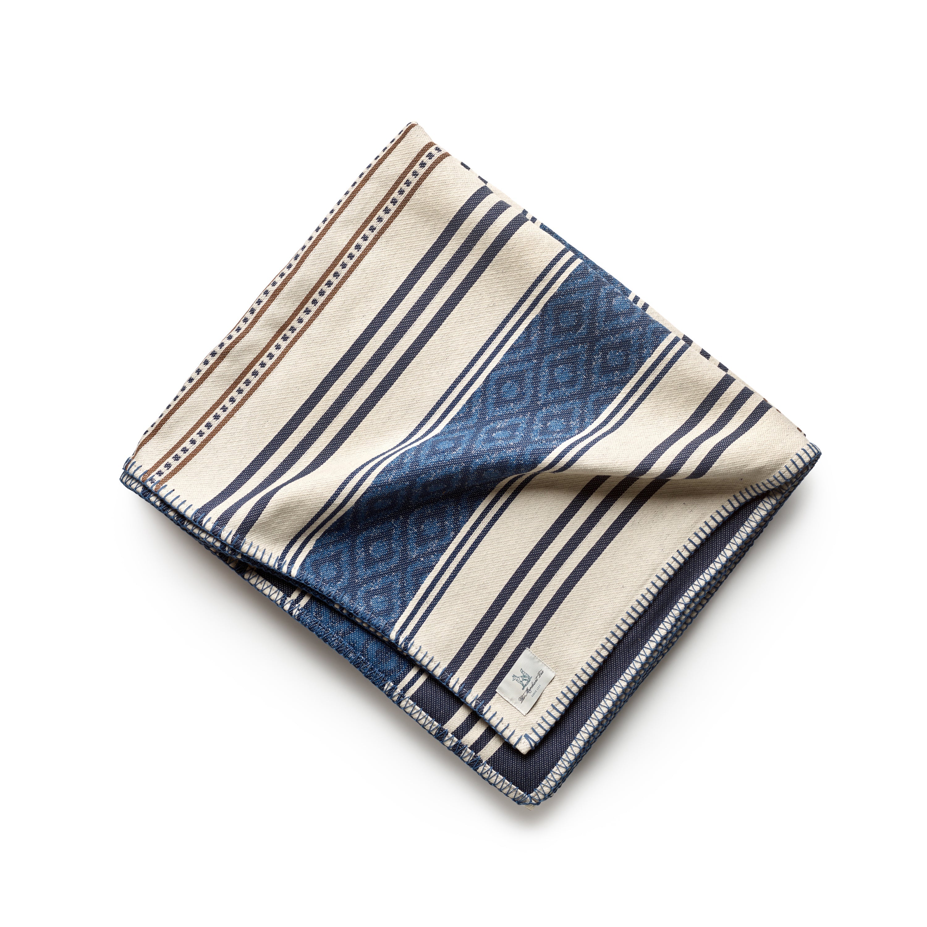 The Ladye Bay Striped Throw