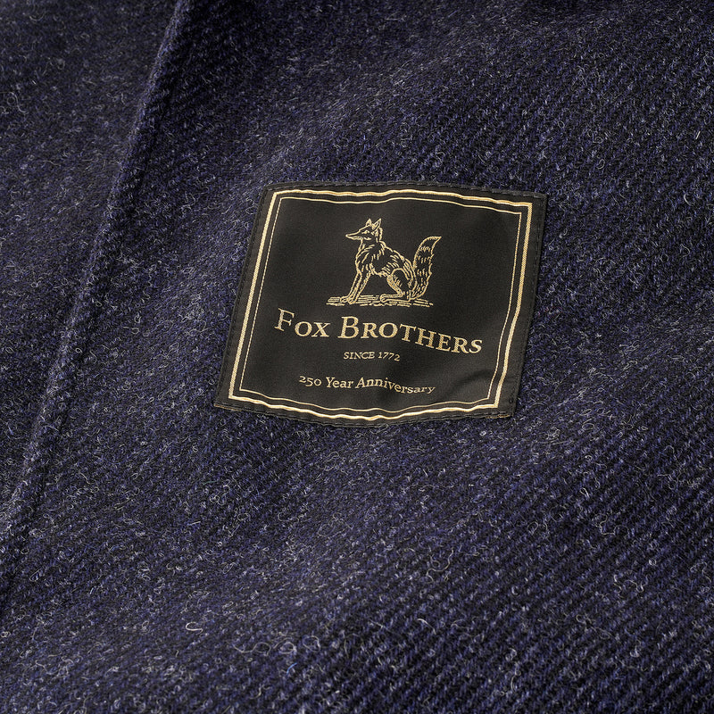 Fox Tweed Twill Char-Navy Borestière Jacket