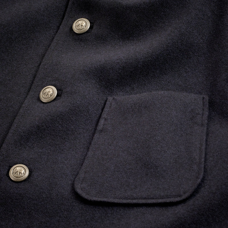 Fox Flannel Navy Borestière Jacket