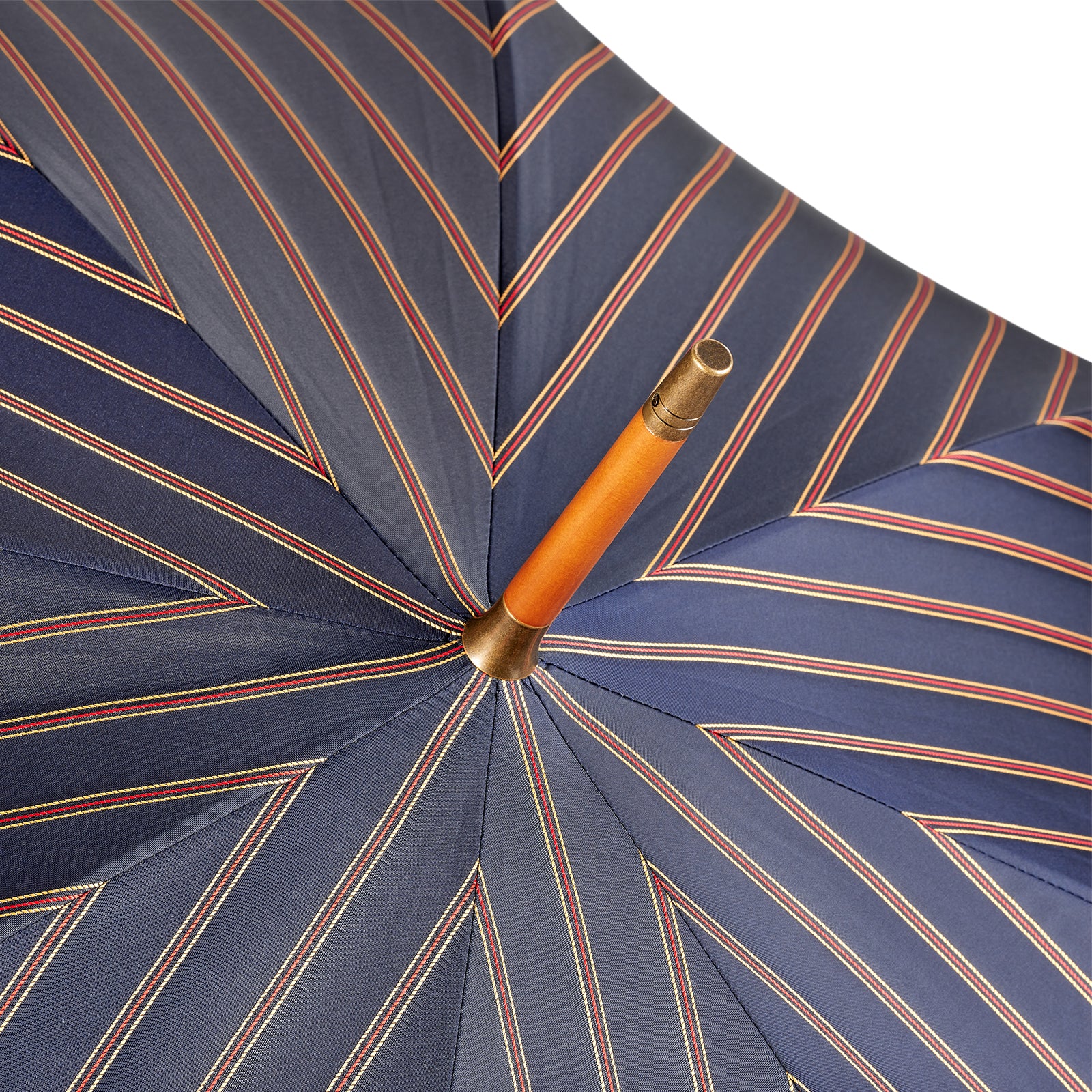 Fox Umbrellas Walnut Handle 1956 Edition Navy Umbrella