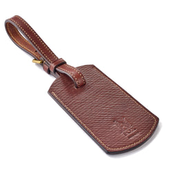 Fox X Baker's Leather Luggage Tag